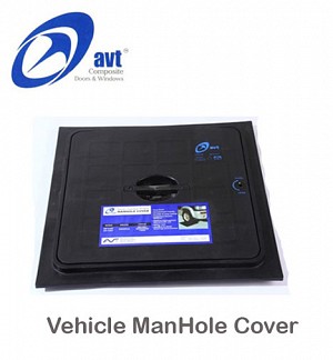 AVT ManHole Cover Vehicle Black